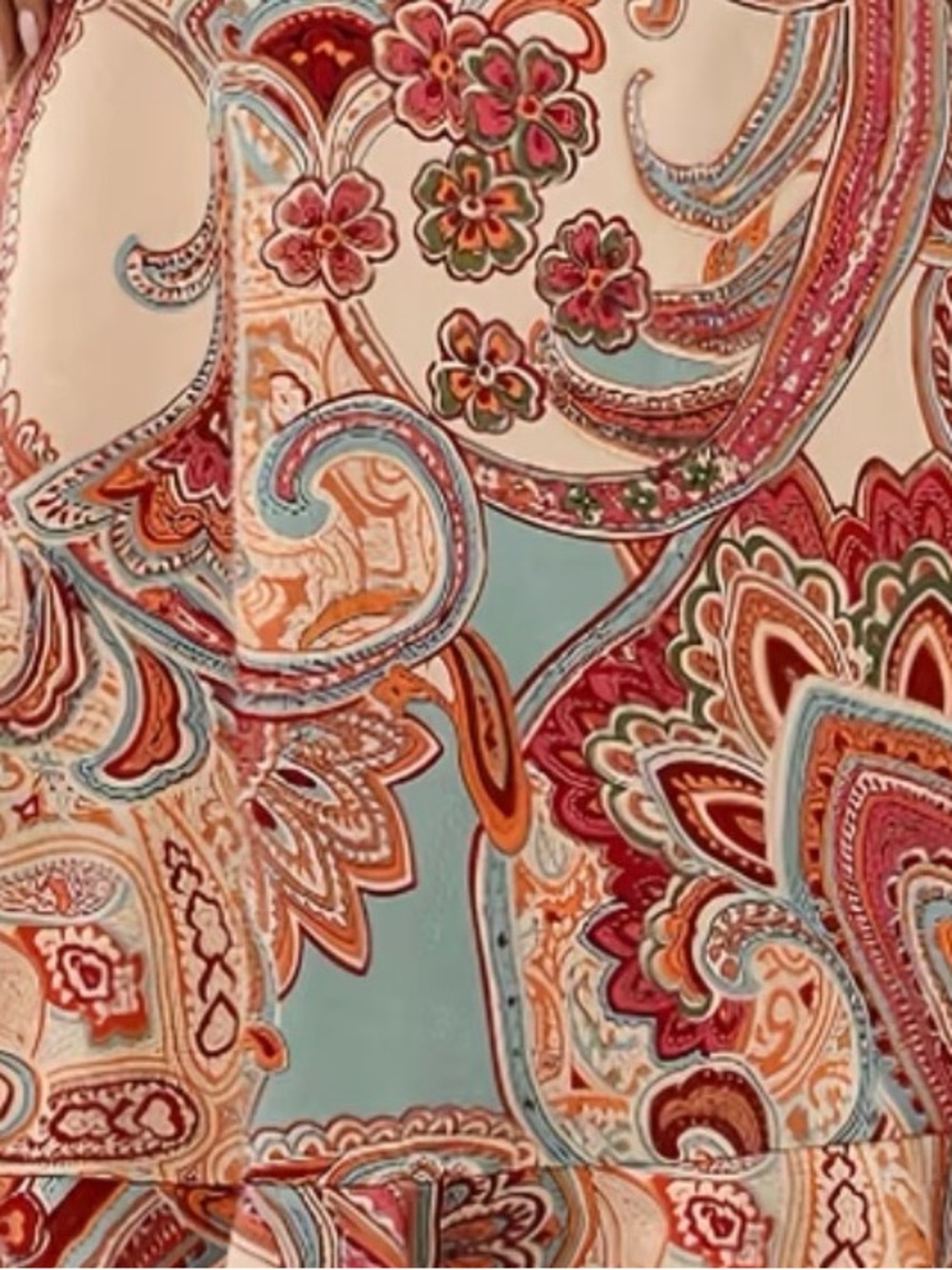 Paisley Wrap Boho Skirt New Boutique Various Sizes Available - Picture 5 of 5